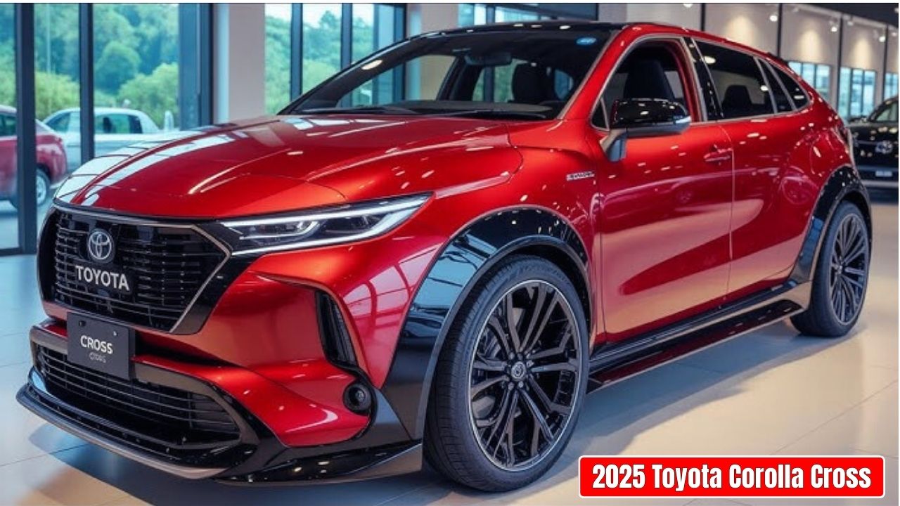 New Toyota Corolla Cross 2025 First Look – Bold Design, Hybrid Power, 26km/l Efficiency Revealed