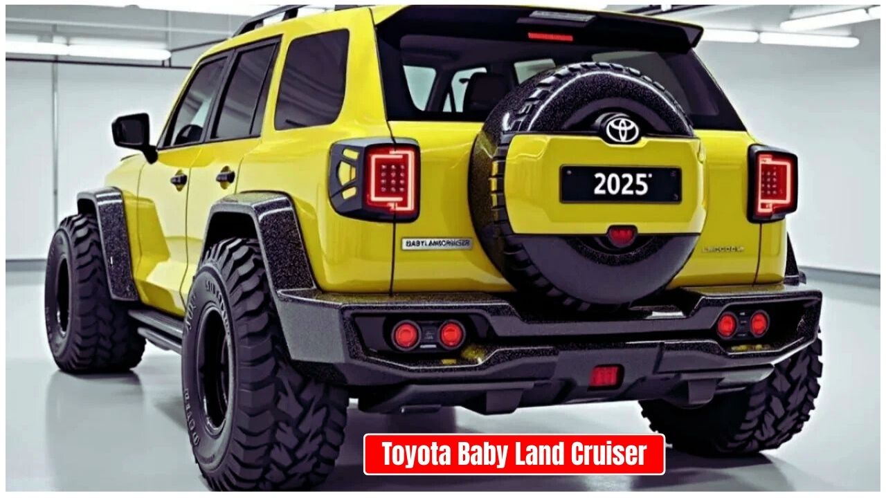 Toyota Baby New Land Cruiser 2025 Launch Compact SUV with Big Adventure Attitude